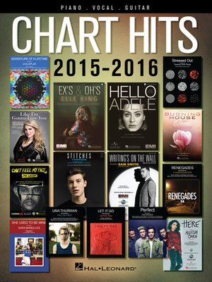 cover image of Chart Hits of 2015-2016 Songbook